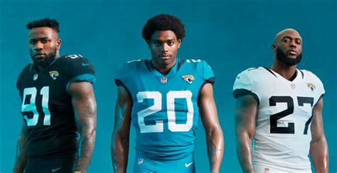 Jacksonville Jaguars Unveil New Uniforms