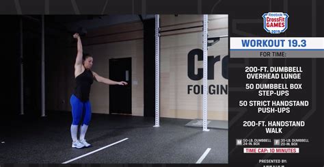 Crossfit Open 193 Workout Description And Strategies Morning Chalk Up