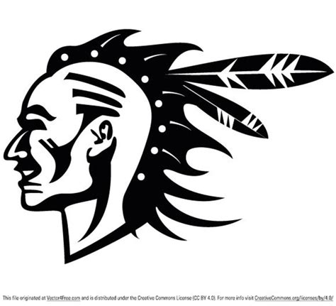 American Indian Vector Image