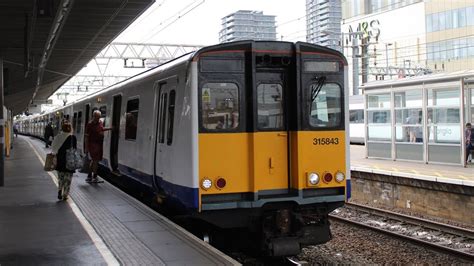 Tfl Rail British Rail Class 315 Liverpool Street To Shenfield