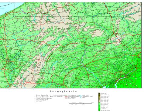 Pa Topographic Maps ~ Mapvoice