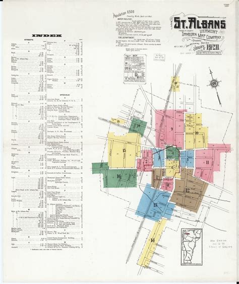 Sanborn Maps Available Online Franklin County Vermont