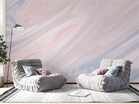 Liquid Marble Effect Wall Mural Design Custom Printed Murals