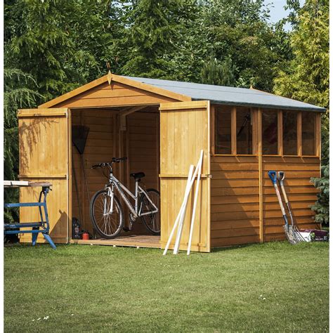Wood sheds and wood storage shed kits from ezup, best barns and handy home products for sale. dCor design 12 x 6 Wooden Storage Shed | Wayfair UK