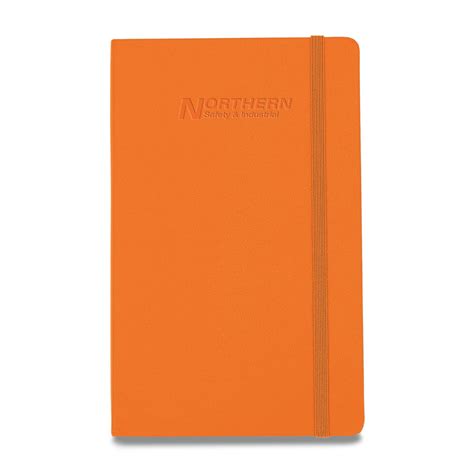 Moleskine Hard Cover Ruled Large Notebook True Orange Branded