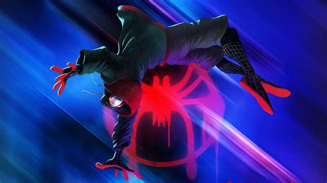 Hd Wallpaper Spider Man Into The Spider Verse Miles Morales