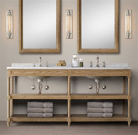 Does anyone have the restoration hardware kempton bathroom vanity. How to Build a Custom Vanity {Without the Custom Price Tag ...