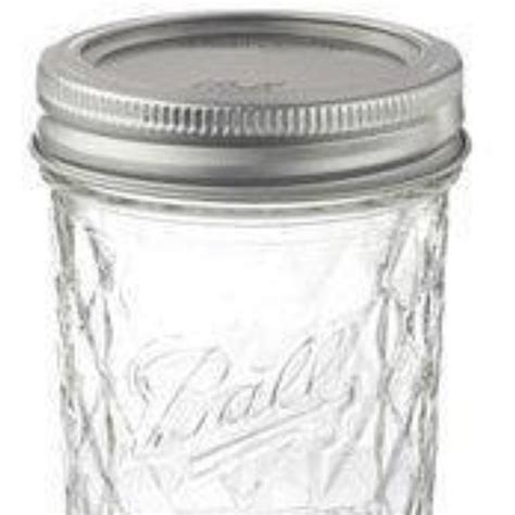 ball mason 6pk 240ml regular mouth glass preserving jars