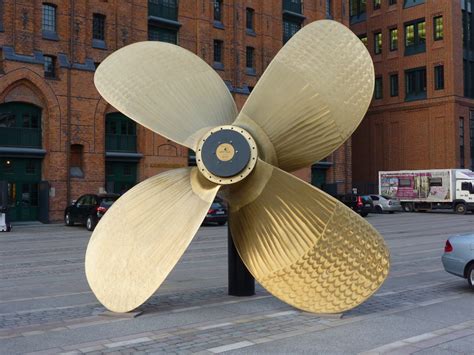 Commercial & industrial equipment supplier in helsinki. >A 4-blade propeller in Hamburg's HafenCity, Germany