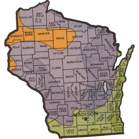 Where In Wisconsin Do Hardiness Zone Shifts Reflect A