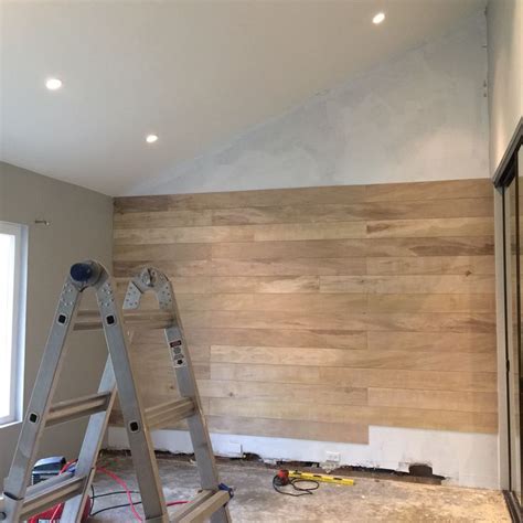 How To Make A White Washed Wood Plank Wall Wood Plank Walls