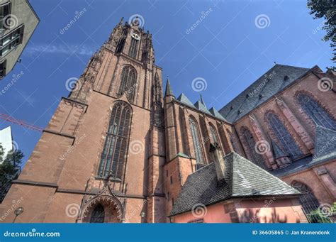 Cattedrale Di Francoforte Immagine Stock Immagine Di Torretta 36605865