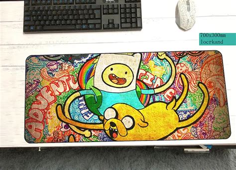 Buy Adventure Time Mouse Pad 700x300x3mm Pad To Mouse