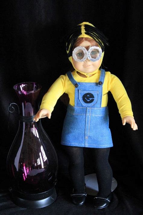 Minion Outfit Fits American Girl Doll Etsy Minion Outfit Doll