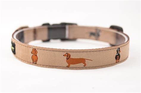 Dog Collar Dachshunds 58 Width Available In 3 Sizes Xs S M