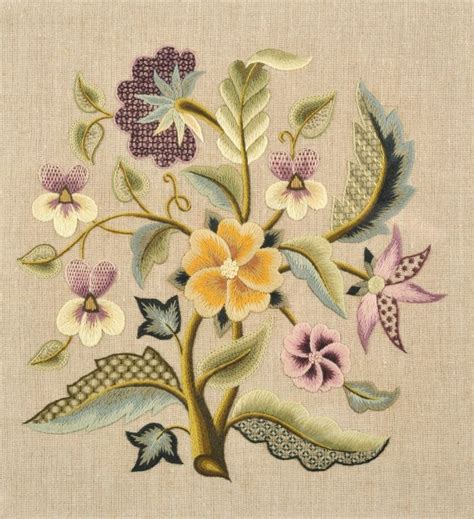 144 Best Images About Crewel Embroidery On Pinterest English Hand