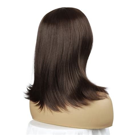 Fashion Women Sexy Long Wigs Straight Hair Brown Blonde Natural Daily