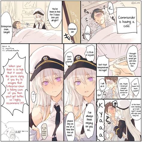 Rely On Enterprise Azurelane Kawaii Anime Anime Funny Anime Friendship