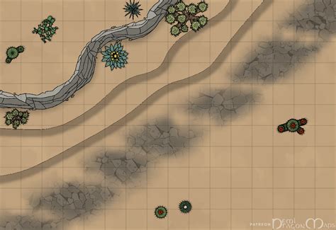 Desert Wanderers Mini Map Pack 16x11 Rroll20