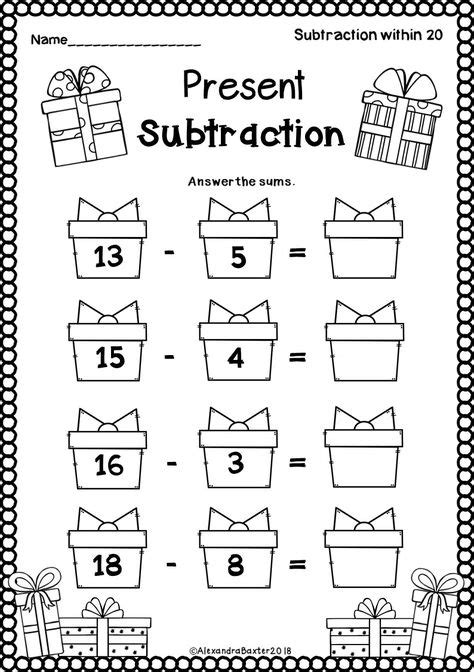 Christmas Math Worksheets 5th Grade Tk Printable 479