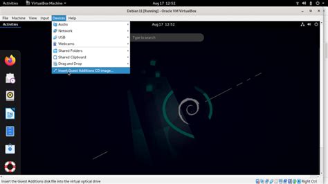 Install Virtualbox Guest Additions On Debian 1110 Techviewleo