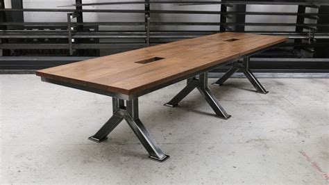 The Engineering Table Luxury Industrial Table Steel Vintage