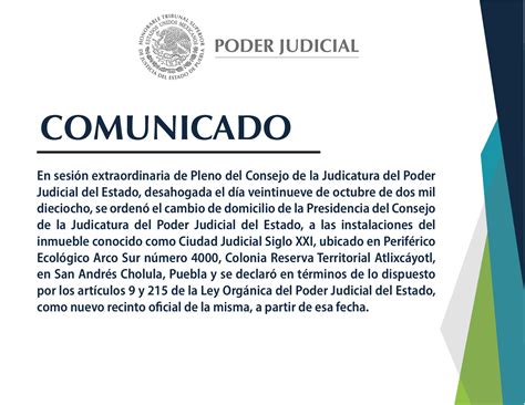 Organigrama Poder Judicial Del Estado De Puebla Htsjpueblagobmx