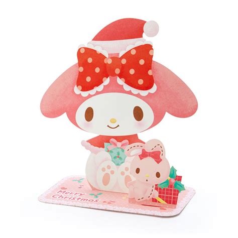 My Melody Christmas Card Jx 83 0 The Kitty Shop