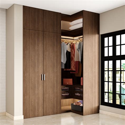 Classic Style Compact Hinged Wardrobe Design Livspace