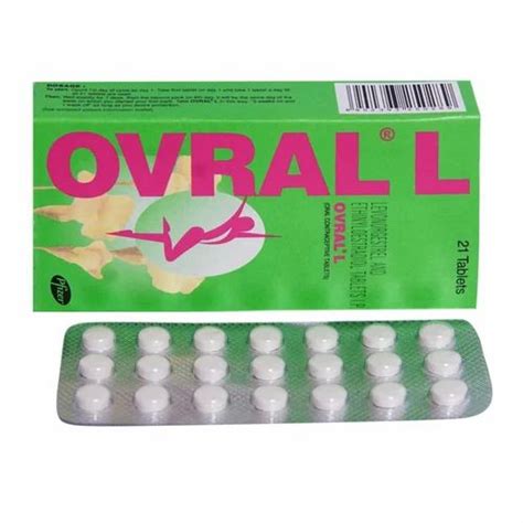 Ovral L Tab At Rs 7221strip Birth Control Pills In Nagpur Id 2852881772248