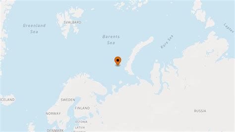 Four Us Navy Ships Operate In Barents Sea North Of Russia For First