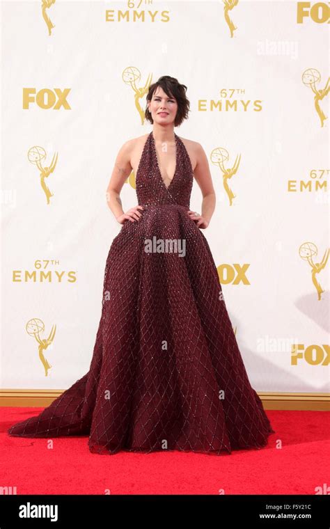 67th Primetime Emmy Awards Arrivals Featuring Lena Headey Where Los