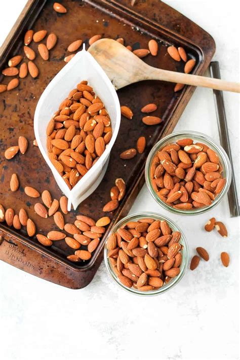 Learn How To Make Oven Roasted Almonds At Home Its A Simple Healthy