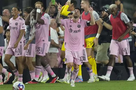 Lionel Messi Debut Lionel Messi Makes His Inter Miami Debut Scores