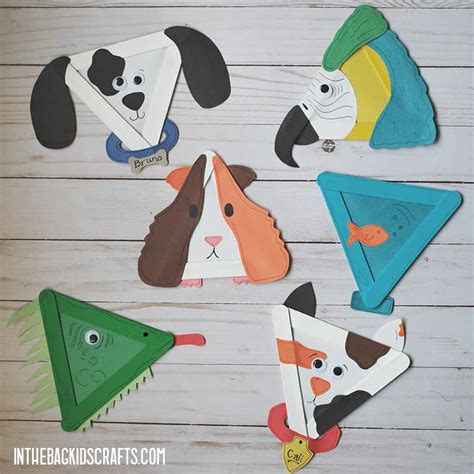 6 Adorable Pet Crafts For Kids In The Bag Kids Crafts