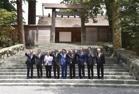 g7 ise shima summit first day the prime minister in action prime minister of japan and his
