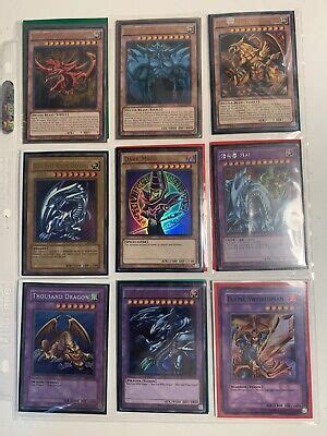 CLASSIC HOLOGRAPHIC YU GI OH Blue Eyes White Dragon Dark Magician And More PicClick