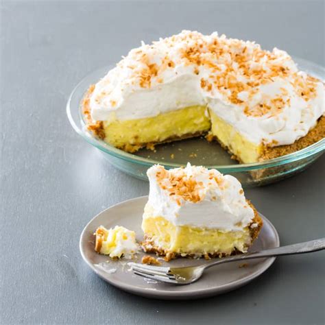 Bake at 350 degrees for 45 minutes. Coconut Cream Pie | Cook's Country