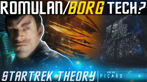 Romulan Borg Tech Borg Cube Prison Star Trek Theory Picard