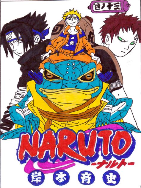 Naruto Manga Cover Thirteen By Frecklesmile On Deviantart