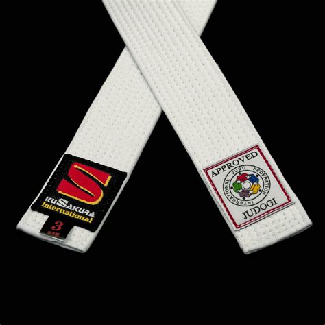 High Quality Judo White Belt Made In Japan