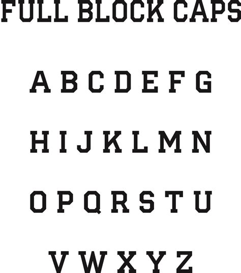 Full Block Font