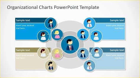 Four Levels Tree Organizational Chart For Powerpoint Vrogue Co