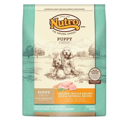 Nutro Chicken Whole Brown Rice And Oatmeal Puppy Food Petco Store
