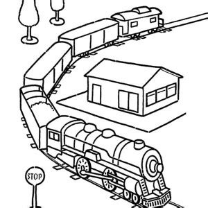 Join their worlds with our trains coloring pages. Train Coloring Pages | Free download on ClipArtMag