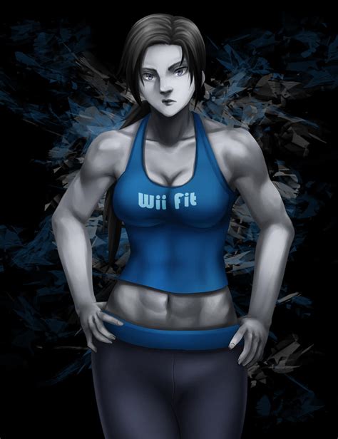 Commission Wii Fit Trainer By Gin 1994 On Deviantart