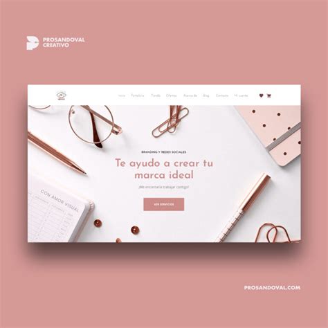 Diseño Página Web Para Agencia Creativa Prosandoval Creativo