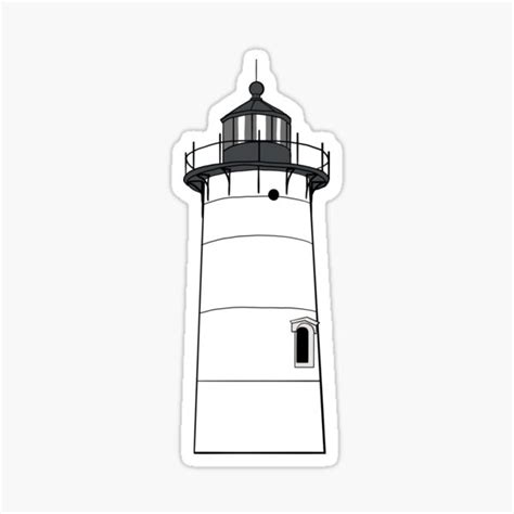 Race Point Lighthouse Sticker By Laurenrdesign Redbubble
