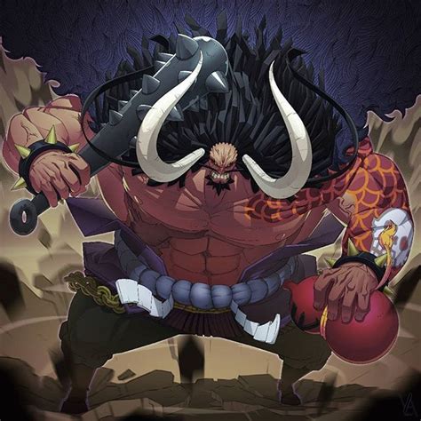 Yonko Kaido 💀 King Of The Beasts One Piece Drawing Anime Kaido One
