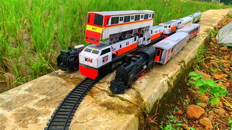Seru Menemukan Banyak Mainan Miniatur Kereta Api Bermesin Kereta Krl